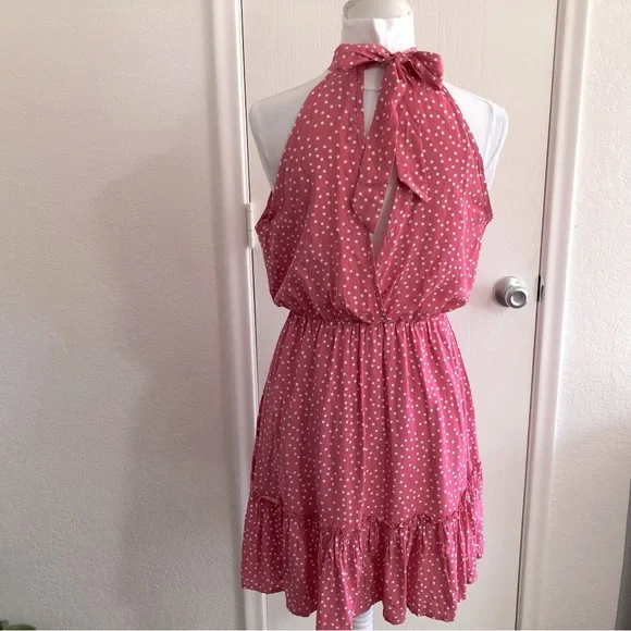 EUC BTFBM tie neckline sundress - Picture 3 of 6